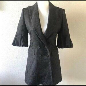 🖤✨ BCBG MaxAzria Black Jacquard Blazer Dress | Size Small ✨🖤